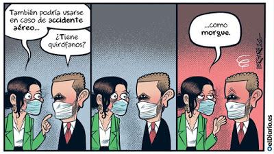 17 Comunidades Autónomas frente a la Navidad; el fusilamiento de 26 millones “hijos de puta” y el hospital de Ayuso, sin enfermos ni quirófanos.