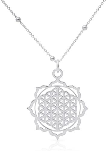 Colgante Flor de la Vida de plata