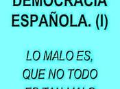 Calidad democracia española (i). comparada