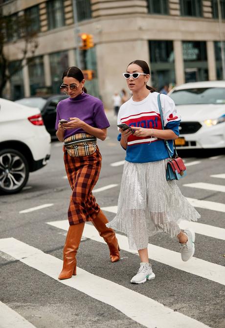 Falda Larga Cuadros Zara