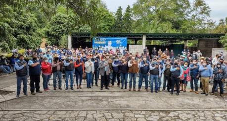 Octavio Pedroza presume fuerza en la Huasteca Potosina