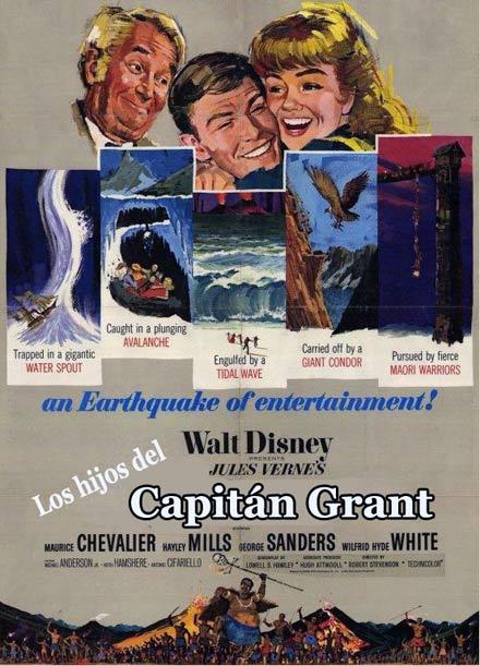 LOS HIJOS DEL CAPITÁN GRANT - Robert Stevenson