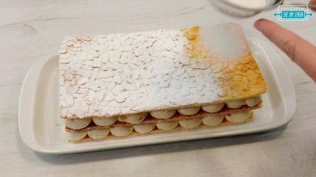 Milhojas de Hojaldre con Crema de Turrón 12