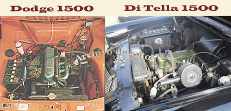 El motor del Dodge 1500 no era el mismo del Di Tella 1500 El motor del Dodge 1500 no era el mismo del Di Tella 1500