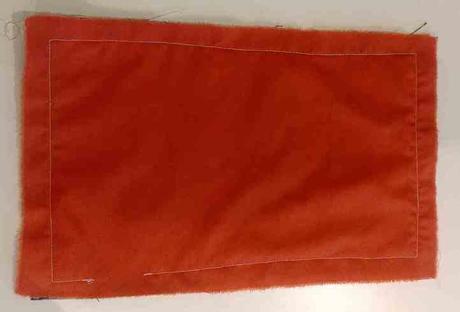 Coser tejidos encarados