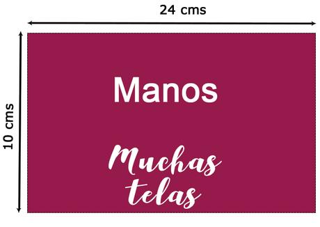 patrón de las manos para disfraz de león