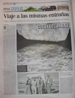 Extenso reportaje sobre Espeleología Extenso reportaje sobre Espeleología
