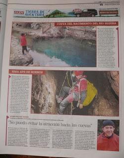Extenso reportaje sobre Espeleología Extenso reportaje sobre Espeleología