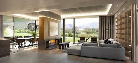 Residencia Contemporanea en Tokai, Southafrica