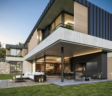 Residencia Contemporanea en Tokai, Southafrica