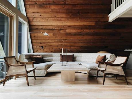 wood interiors wood house A wood cabin interior de madera interior casa de montaña casas alpinas casa triángulo casa forma A casa de recreo montaña casa de montaña Casa de madera cabin cabaña de madera american wood house alpine house A shaped house A frame house  