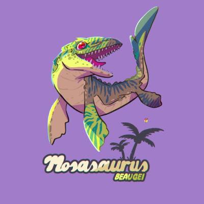 El #dinovember ochentero de Ulises Padilla