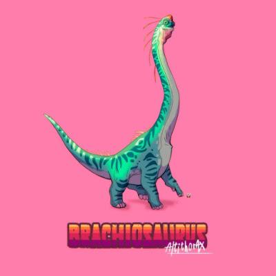 El #dinovember ochentero de Ulises Padilla