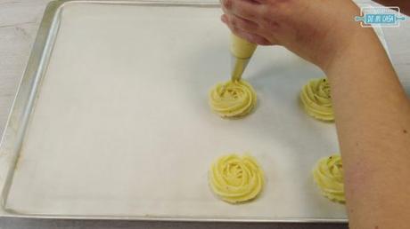 Canapés Pulpo con Patatas Duquesa 5