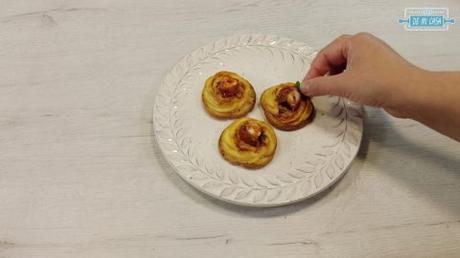 Canapés Pulpo con Patatas Duquesa 9