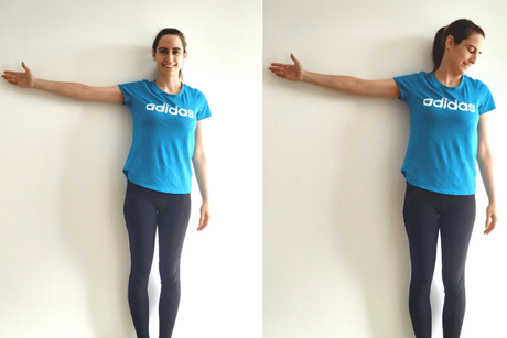 Ejercicios para mejorar la movilidad de los hombros.