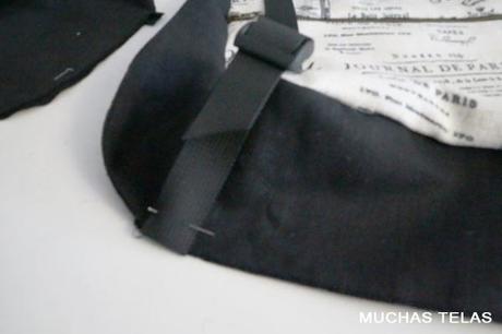 Patrones y explicaciones para confeccionar una mochila Patrones y explicaciones para confeccionar una mochila tiras inferiores