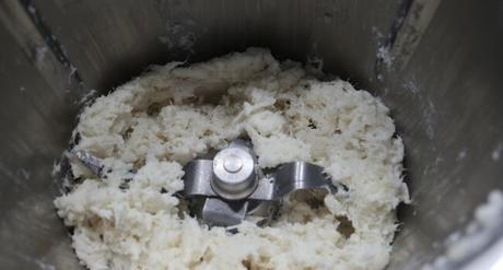 Pimientos Rellenos de Bacalao con Thermomix ® Echamo el bacalao en la jarra cocinamos y trituramos