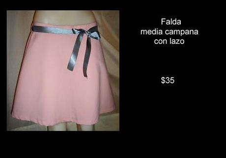 Falda Semi Campana