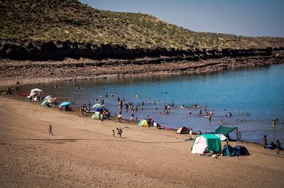 Picún Leufú invita a disfrutar del Eclipse de Sol a orillas del gran lago