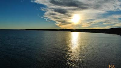 Picún Leufú invita a disfrutar del Eclipse de Sol a orillas del gran lago