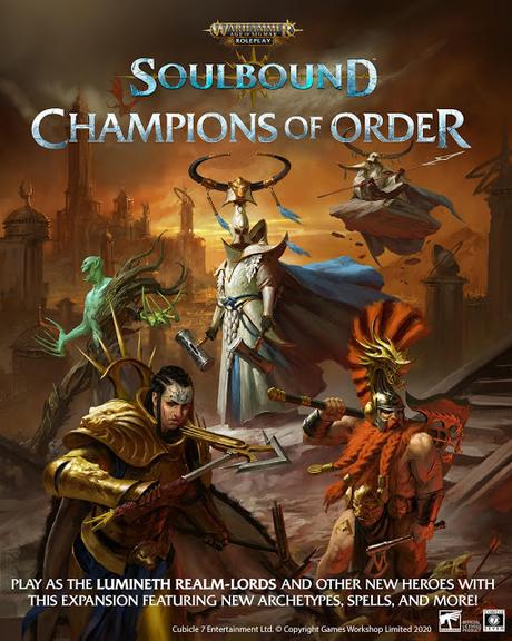 Nuevos Arquetipos jugables y mas para Champions of Order, de AoS Soulbound