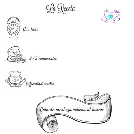 COLA DE MERLUZA RELLENA AL HORNO