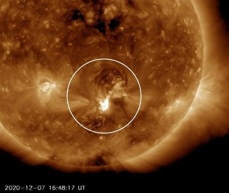 ¡AVISO! La eyección de masa coronal ocurrida el día de ayer, pudiera producir tormentas geomagnéticas leves a fuertes en nuestro planeta durante los próximos tres días