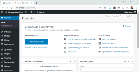 Cómo instalar WordPress