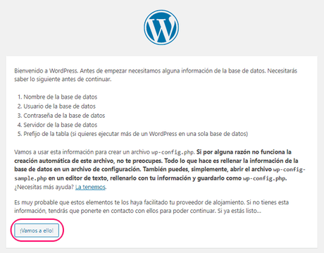 Cómo instalar WordPress