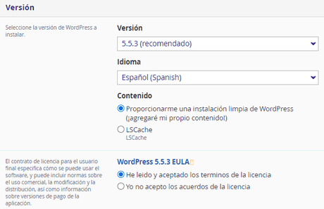 Cómo instalar WordPress