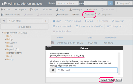 Cómo instalar WordPress