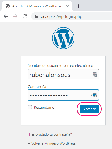 Cómo instalar WordPress