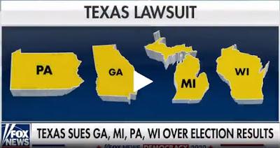 La demanda de Texas por fraude electoral toma fuerza. Louisiana y otros estados se suman como perjudicados.