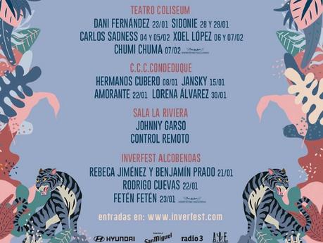 Inverfest 2021: 40 conciertos en 5 sedes Inverfest 2021: 40 conciertos en 5 sedes