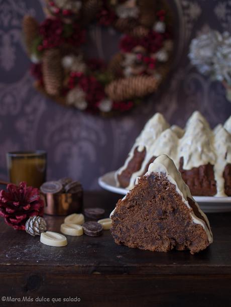 Bundt cake triple chocolate especiado