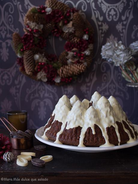 Bundt cake triple chocolate especiado