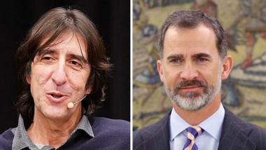 Benjamín Prado retrata a Felipe VI y su posición sobre los militares golpistas.