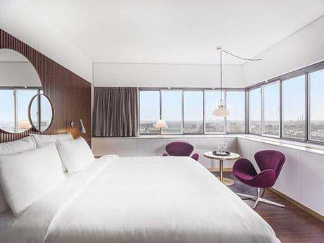 muebles de diseño muebles daneses modern design mid century modern hotel iconos del diseño iconic furniture hotel estilo nórdico hotel de diseño hotel clásico Egg chair diseño nórdico diseño escandinavo diseño danés Dinamarca design hotel Danmark danish hotel copenhague Copenhagen classic style hotel arne jacobsen hotel arne jacobsen furniture  