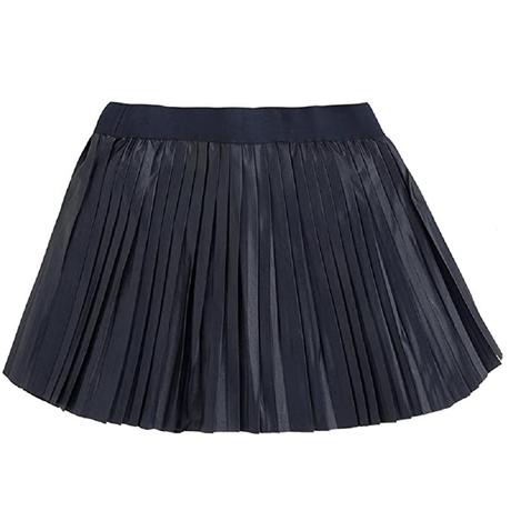 Falda Tablas Azul Marino Nina