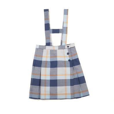 Falda Tablas Azul Marino Nina