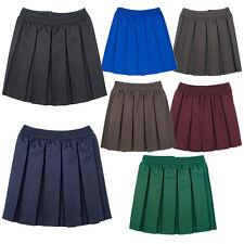 Falda Tablas Azul Marino Nina