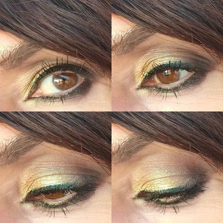 zoom ojos Maquillajes GLAM versión low cost: DORADO 03