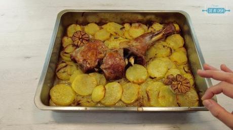 PALETILLA de CORDERO al Horno con PATATAS 6