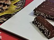 Turrón chocolate casero arroz inflado