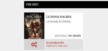 Cambios en la fecha de salida de La Broma Macabra