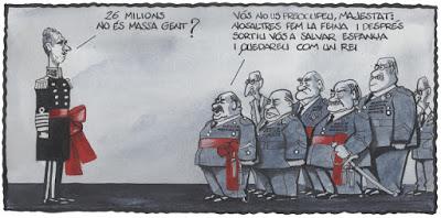 El rey emérito confiesa que ha defraudado a Hacienda y que le han pillado.