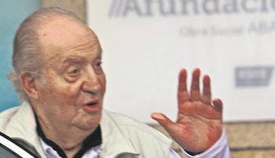 El rey emérito confiesa que ha defraudado a Hacienda y que le han pillado.