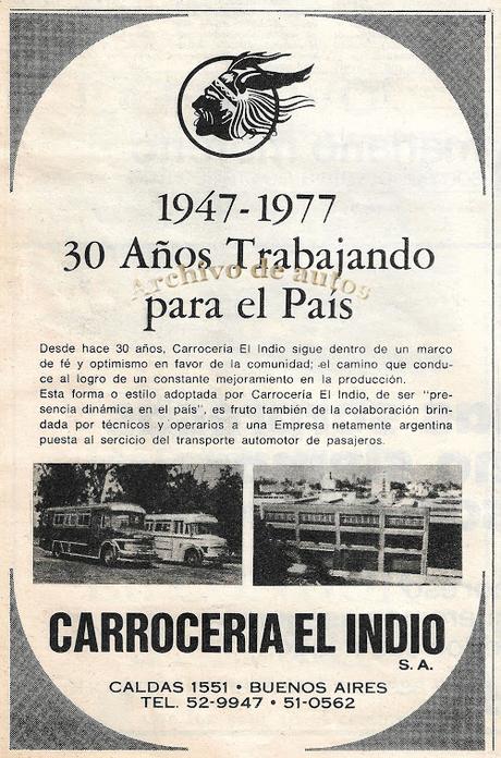 Carrocerías para colectivos a finales de los años setenta Carrocerías para colectivos a finales de los años setenta