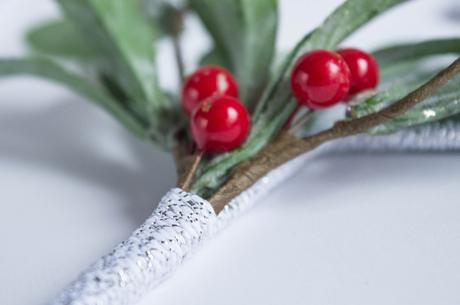 DIY:  Corona de navidad para la puerta